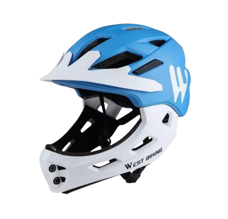 West Biking Helm Sepeda Anak Full Face 1