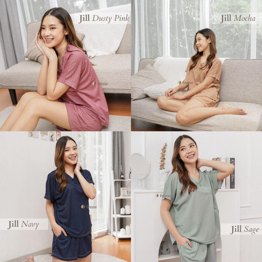 Fenne Jill Kimono Set