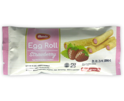 Monde Mahkota Biskuit Monde Serena Egg Roll