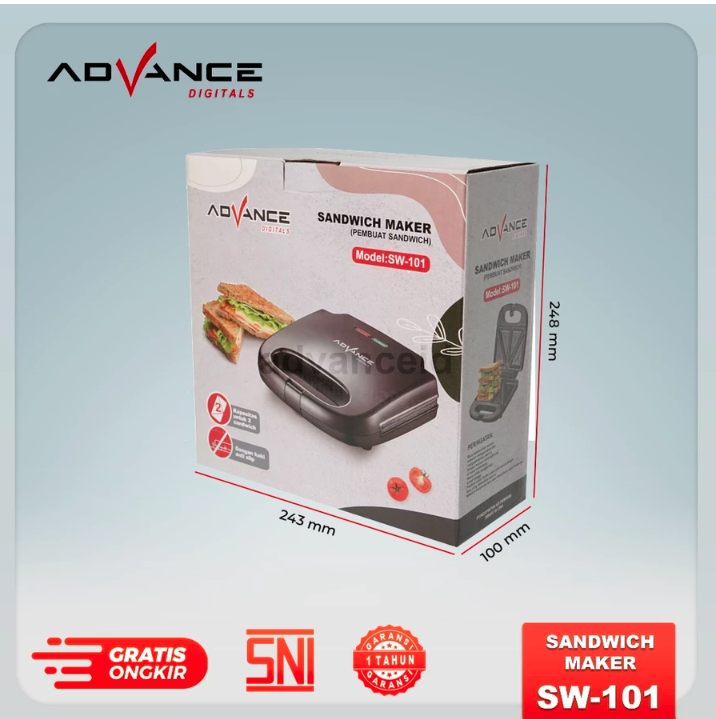 Advance Digitals Advance Sandwich Maker SW-101