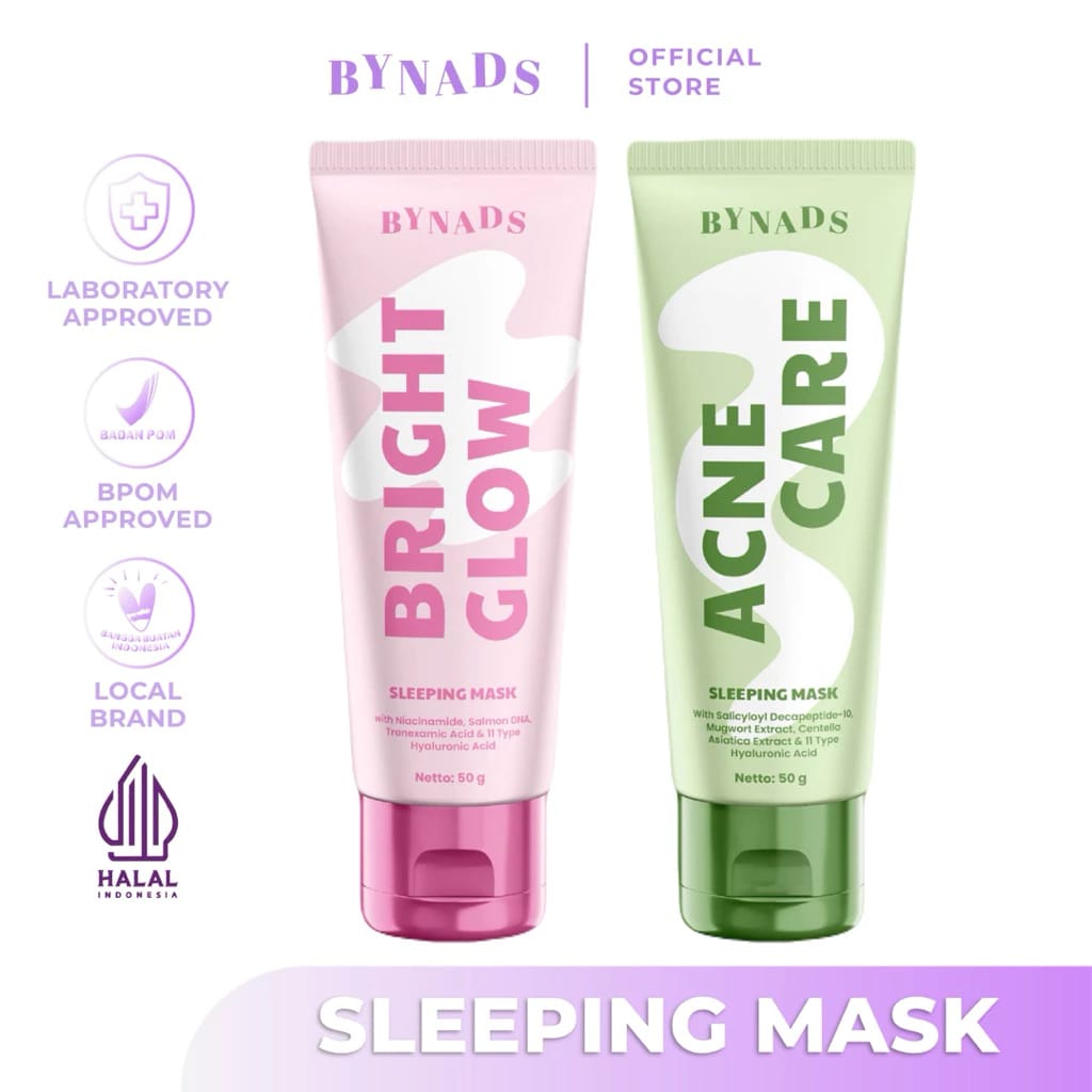 Bynads Beauty Indonesia Bynads Acne Care Sleeping Mask