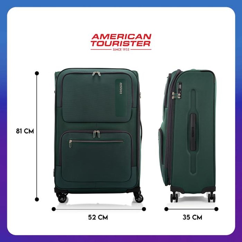 American Tourister Maxwell Large 30 inch Green 4