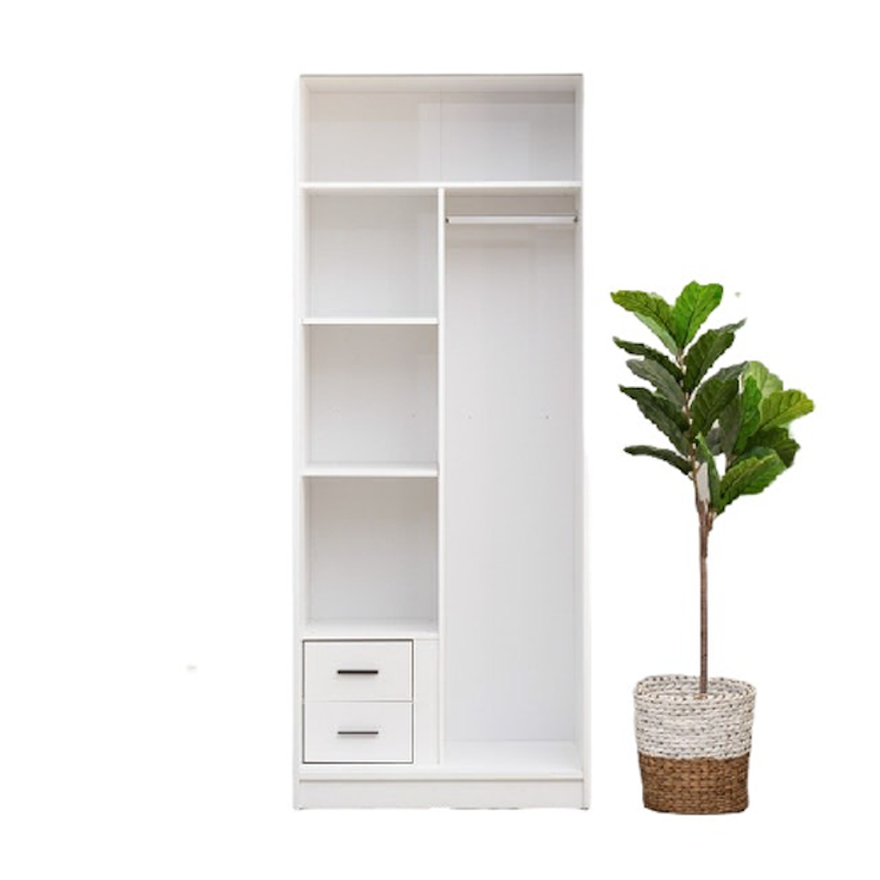 Heim Studio YUCCA Lemari Pakaian Sliding 80 Putih 1