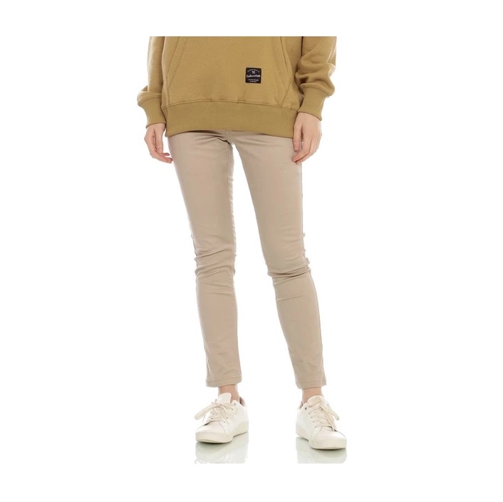 Cottonology Celana Chino Wanita Cream 1