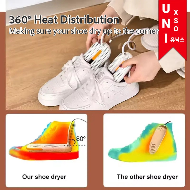 Unixso Anti Bacterial Deodorizer Shoe Dryer 2