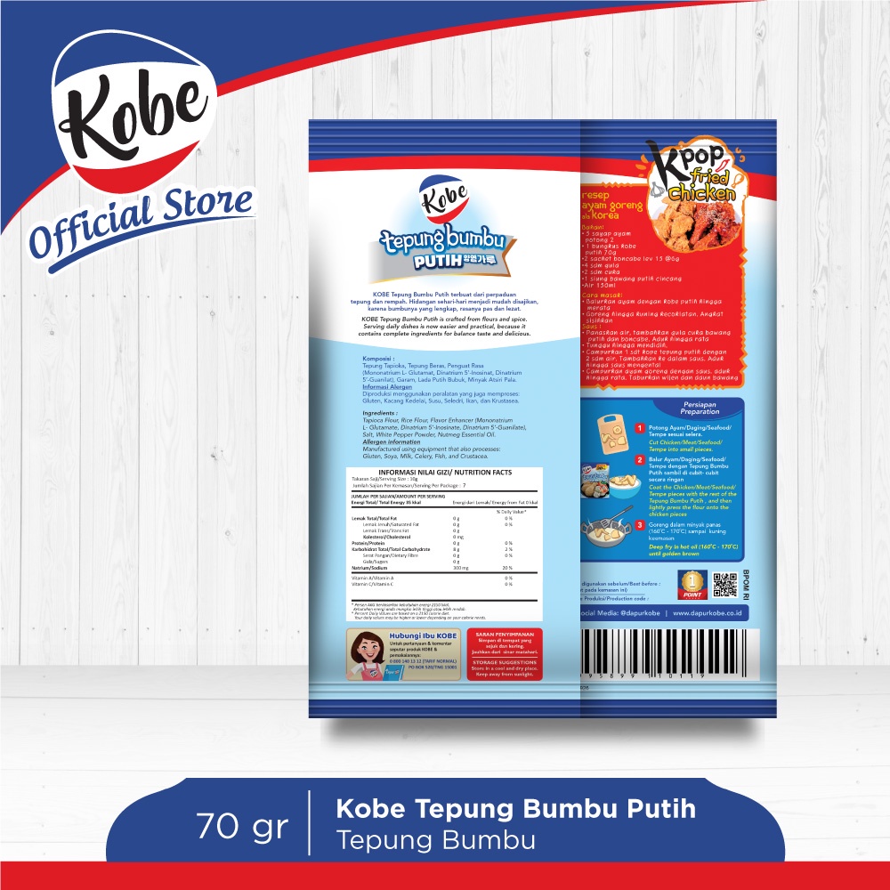 Kobe Tepung Bumbu Putih 2