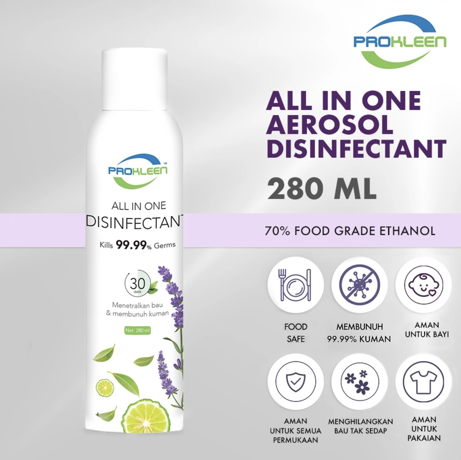 United Chemical Indonesia PROKLEEN All in One Disinfectant