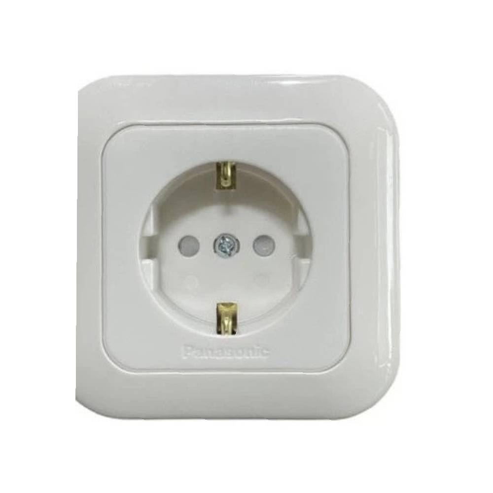 Panasonic Stop Kontak Schuko WEJP1121-7