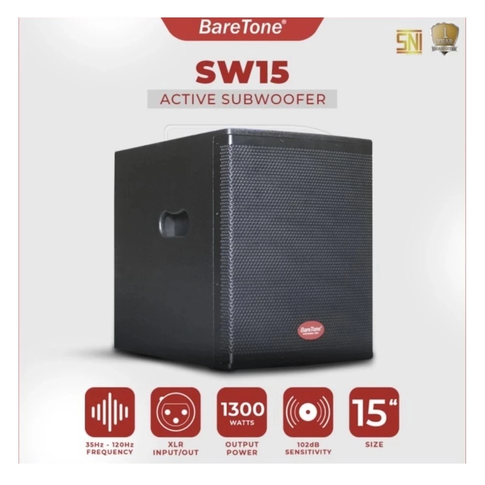 BareTone BareTone Active Subwoofer  SW15