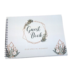 Guest Book Hard Cover