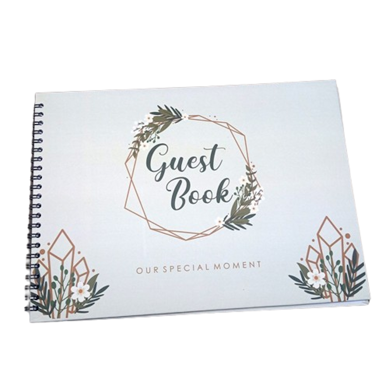 Guest Book Hard Cover 1