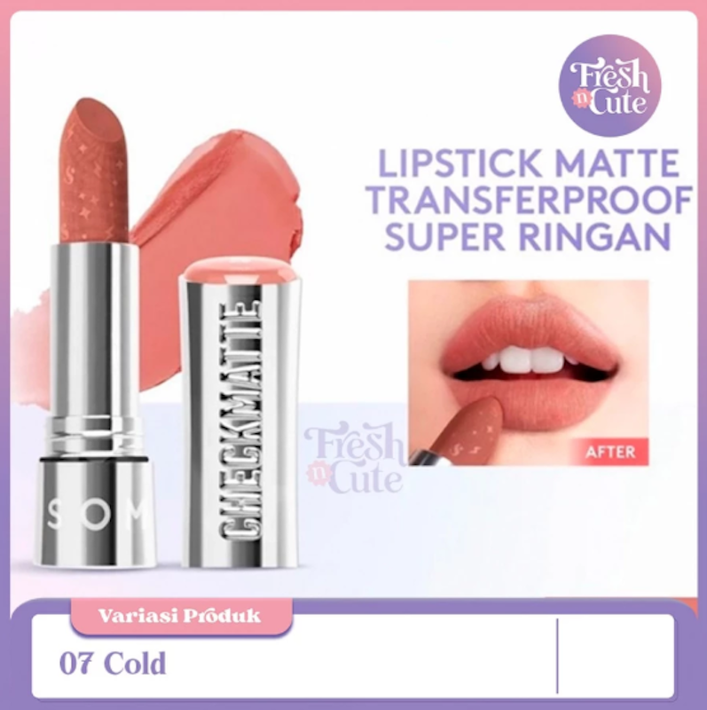 Checkmatte Transferproof Lipstick 07 Cold 3