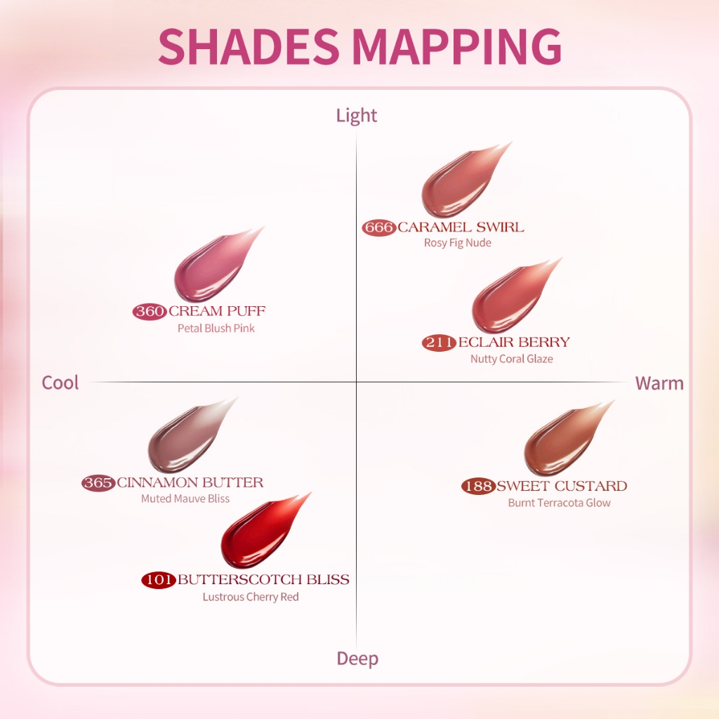 HEBE Beauty Style Barenbliss Butter Melt Tinted Lipstick 211 Eclair Berry