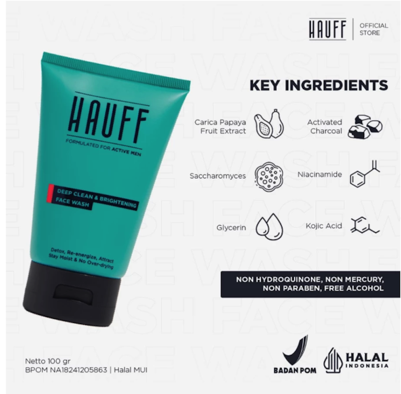 HAUFF Deep Clean & Brightening Face Wash 4