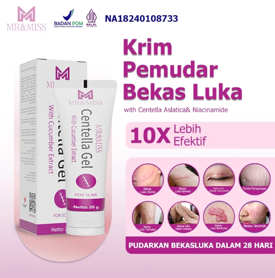 ALEYAH SINTASINT FARMA MR&MISS Centella Gel with Cucumber Extract
