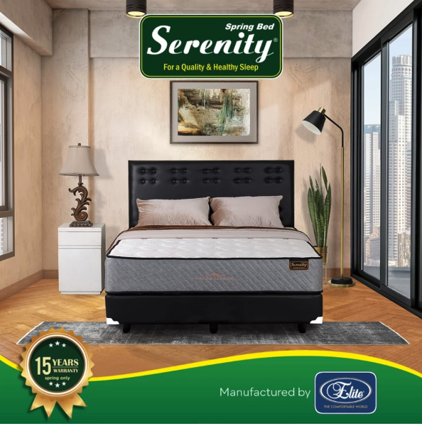 Royal Abadi Sejahtera Elite Springbed Serenity® Kasur Grand Legend