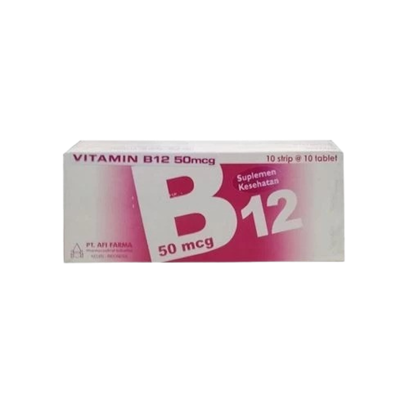 Vitamin B12 50mcg 1
