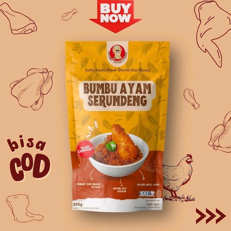 Putri Paris Bumbu Ayam Serundeng 5
