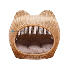 Tangan Ratan Rumah Kucing Rotan - Honey