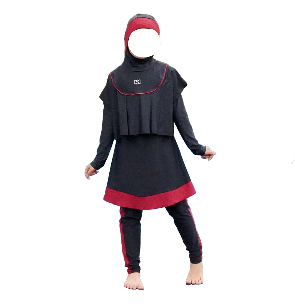 Muslimah Swimwear X Zaneva Swimwear For Kids 1