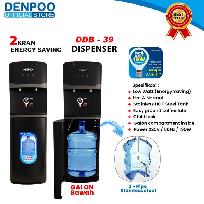 Denpoo Mandiri Indonesia Denpoo Water Dispenser  DDB-39 