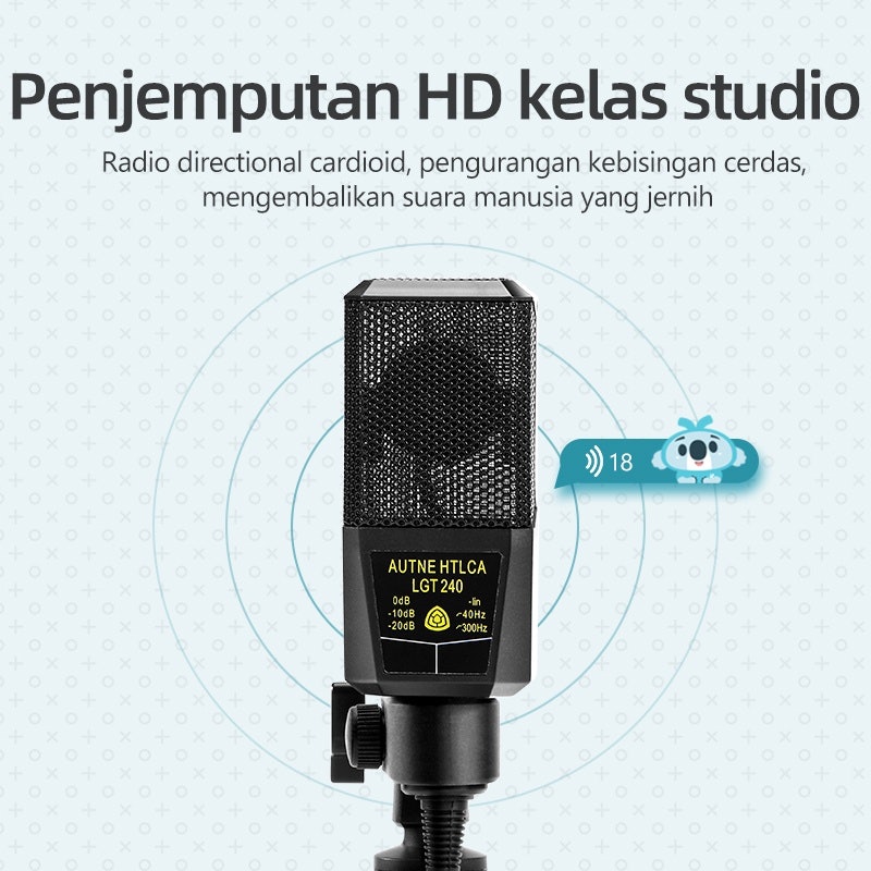Kivee Black Live Microphone 2