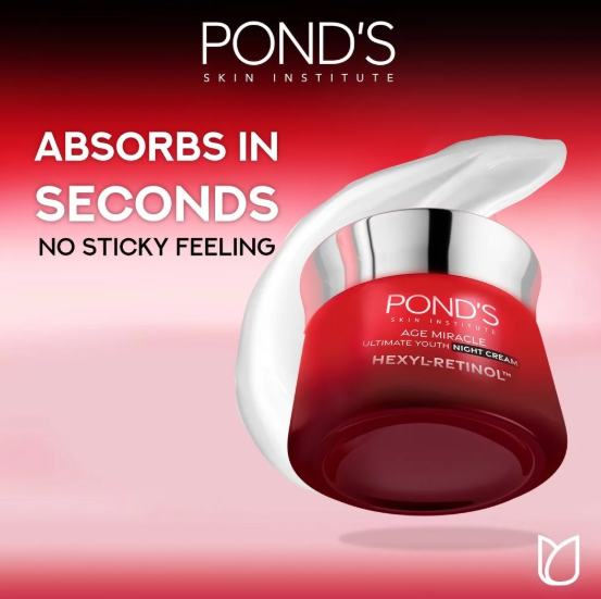 Unilever Indonesia Pond’s Age Miracle Ultimate Youth Night Cream Hexyl-Retinol™