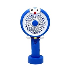 Kipas Angin Tangan Karakter + Lampu LED