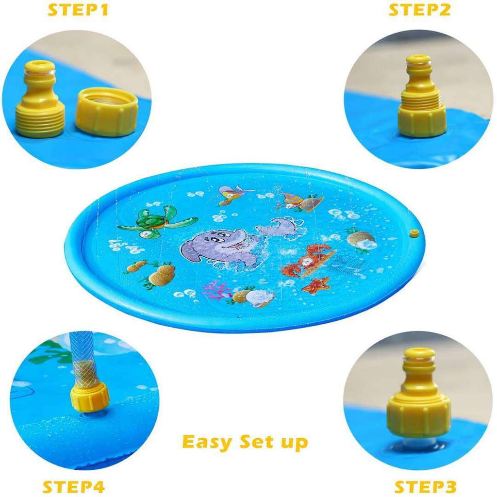  Splash Pool Air Mancur Playmat 