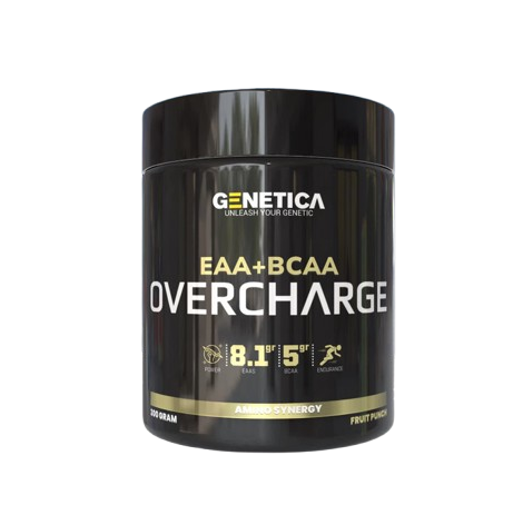 Genetica Overcharge EAA + BCAA Amino Synergy 