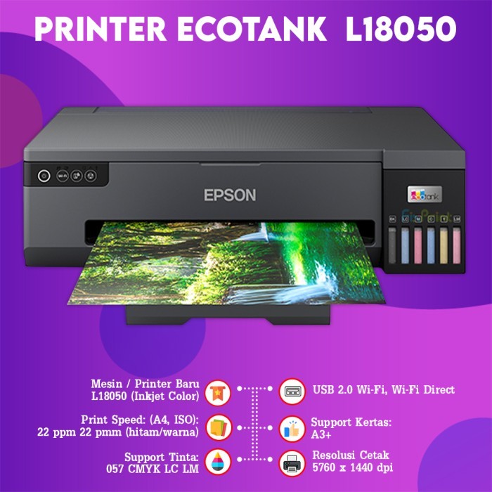 Epson Epson EcoTank Ink Tank Printer L18050