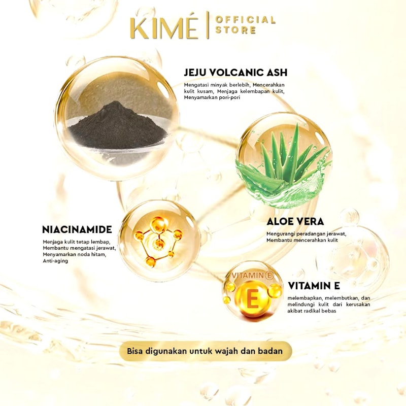 Kime Skincare Luminizing Jeju Brightening Soap