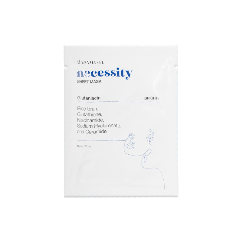 Necessity Sheet Mask Glutaniacin Bright+ 1