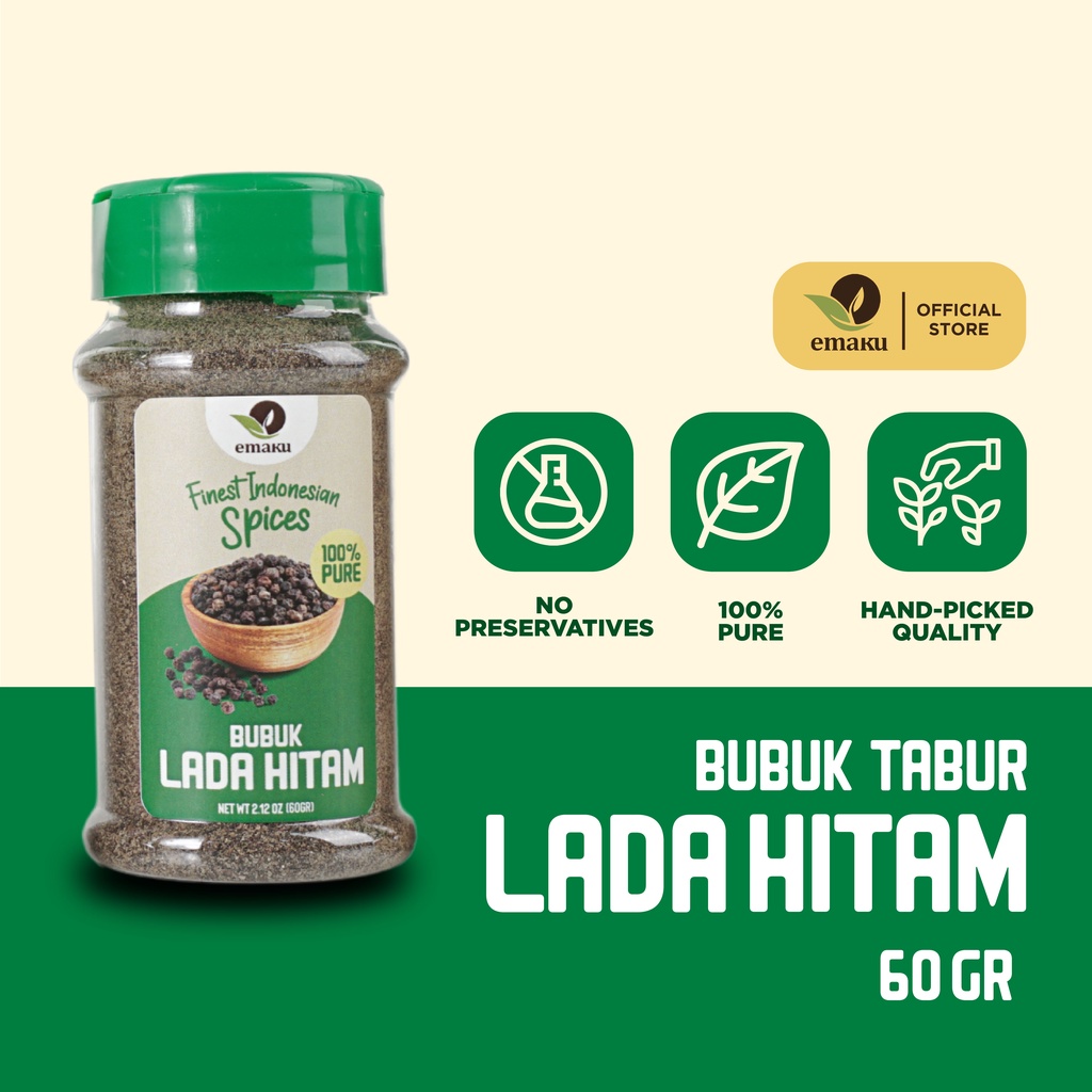 Emaku Bubuk Lada hitam