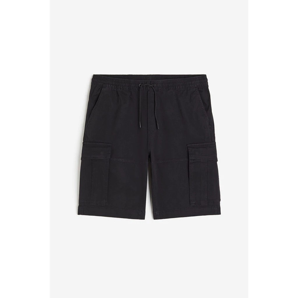 H&M Hennes and Mauritz AB H&M Regular Fit Cotton Cargo Shorts