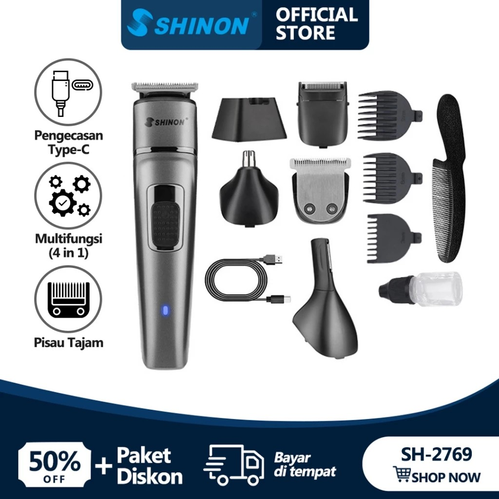 Shinon Electronic Indonesia SHINON Hair Clipper  SH-2769