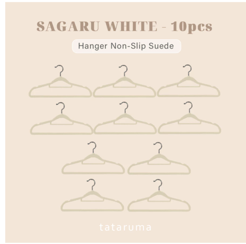 Tataruma Sagaru Hanger Non-Slip Suede 3