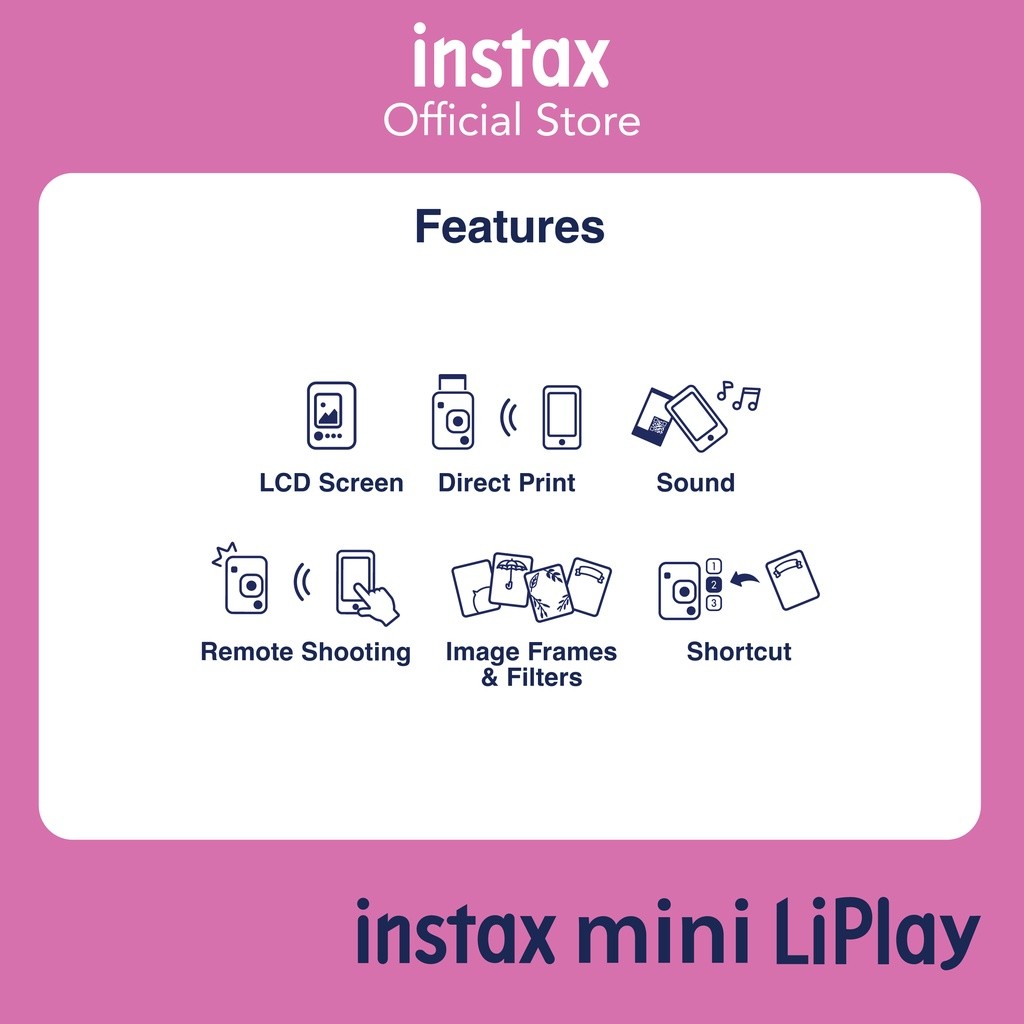 Fujifilm  FUJIFILM instax mini LiPlay™
