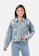 MKY Clothing Ripped Denim Jacket 1