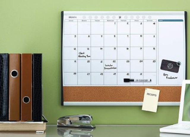 Quartet  Magnetic Planner Bulletin Arc Frame