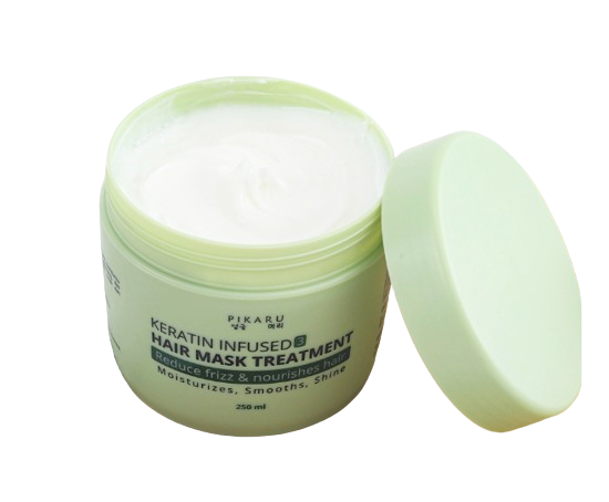 Pikaru Keratin Infused 3 Hair Mask Treatment