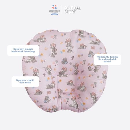 Bumbee Collection Sofa Bayi Belajar Duduk Tummy Time 2