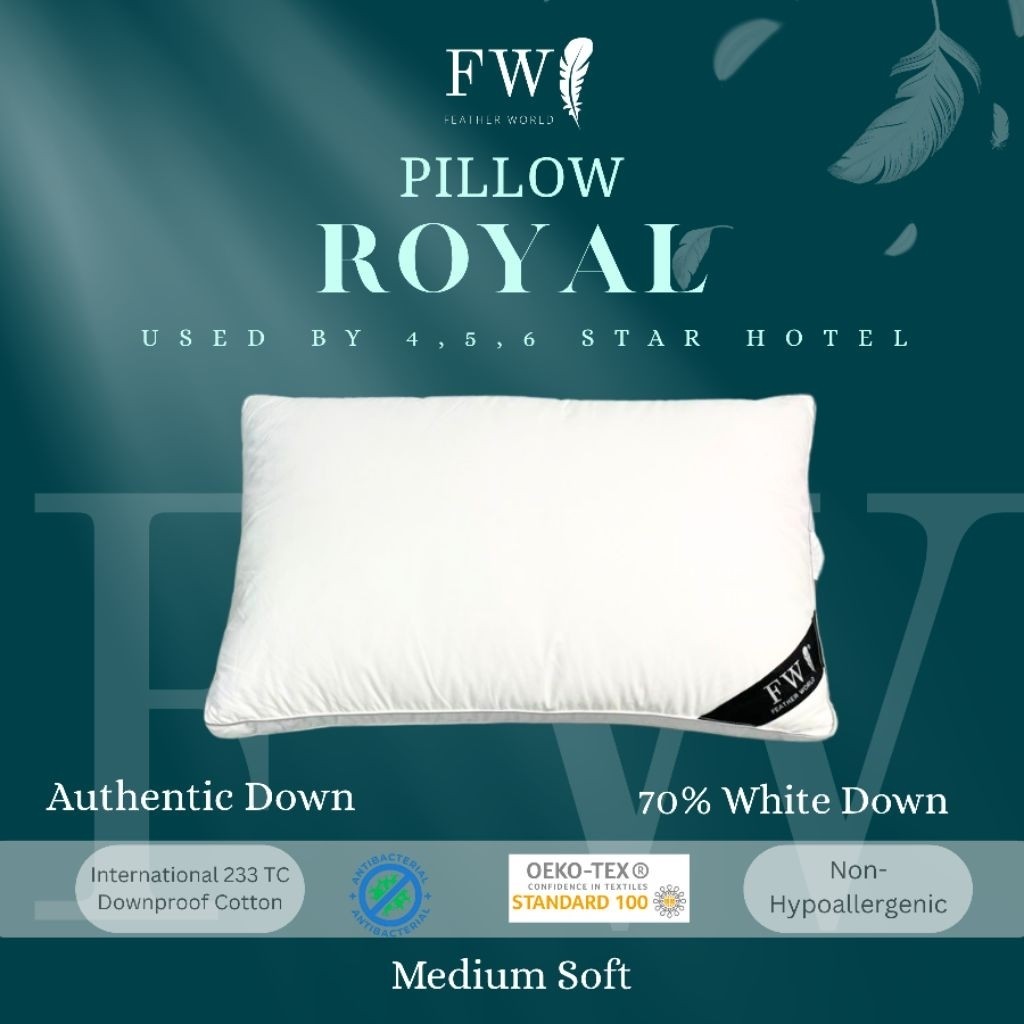 Feather World Feather World Royal Pillow