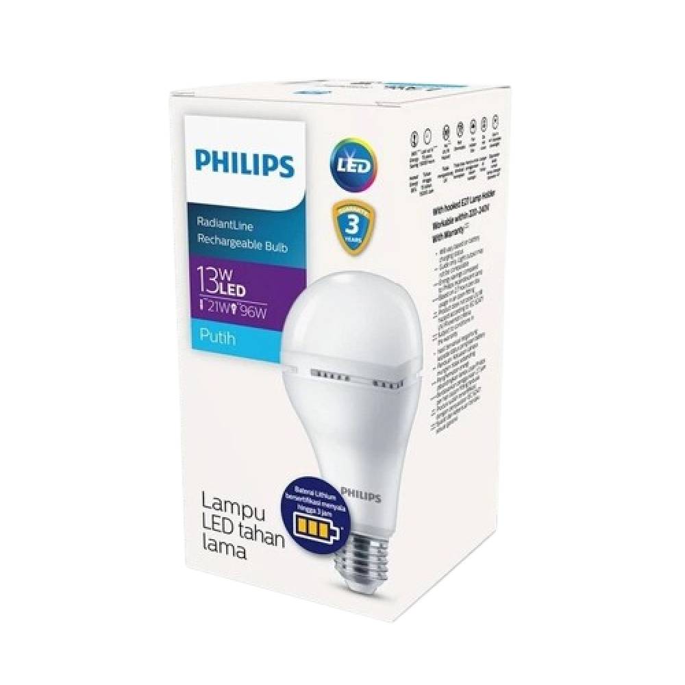 Philips ｜ RadiantLine LEDBulb 8W 6500K Putih