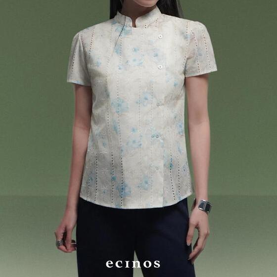 Ecinos Fashionindo ecinos Aster Side Button Top