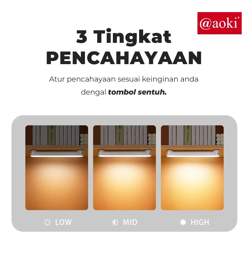 Sinar Anugerah Eltrindo AOKI Lampu LED Magnet Dinding