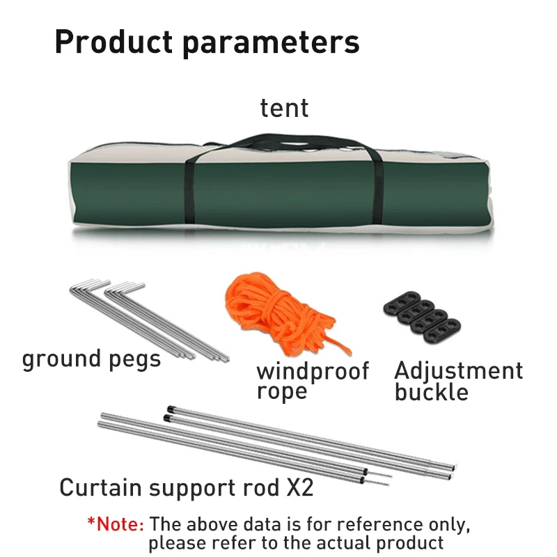  WTHB Outdoor Tenda Otomatis 1-2 Orang