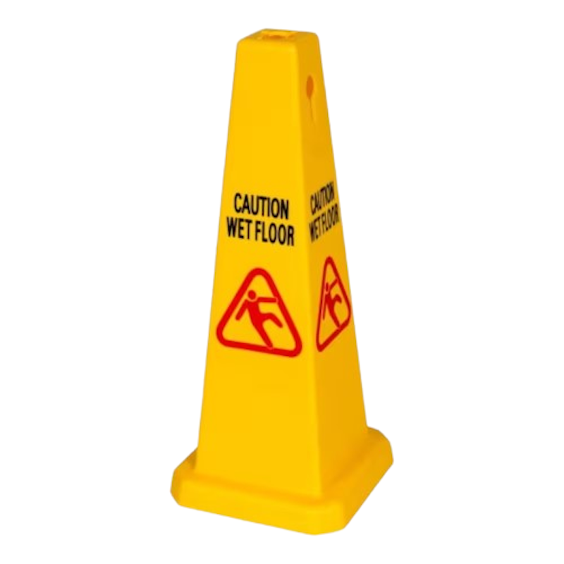 Wet Floor Sign Cone 1