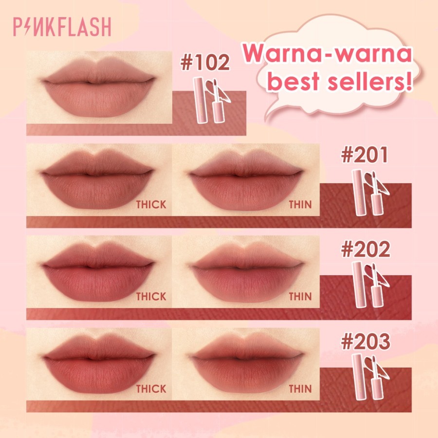 OhMyKissAiry Kiss Air Matte Liquid Lipstick 5