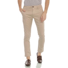 Cottonology Celana Chino Panjang Pria Cream